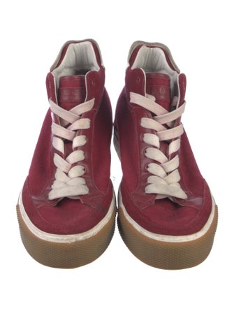 Rag & Bone Canvas Wedge Sneakers