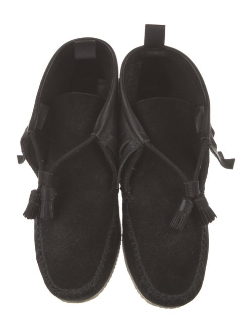 Rag & Bone Suede Tassel Accents Lace-Up Boots