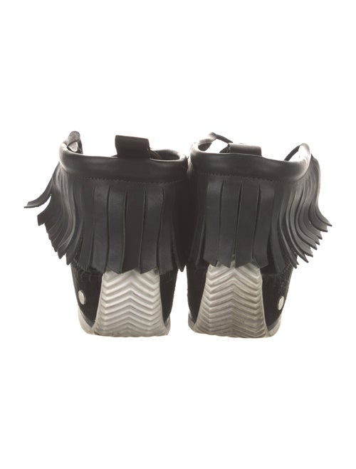 Rag & Bone Suede Tassel Accents Lace-Up Boots