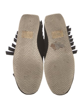 Rag & Bone Suede Tassel Accents Lace-Up Boots