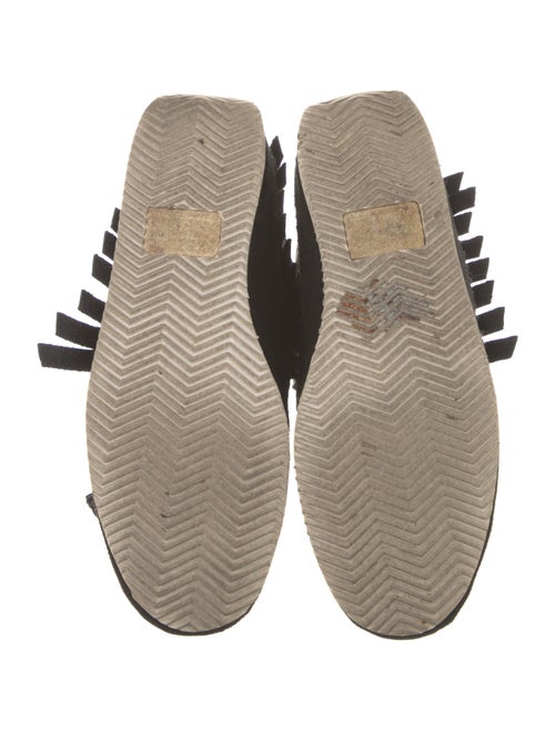 Rag & Bone Suede Tassel Accents Lace-Up Boots