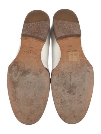 Rag & Bone Leather Striped Loafers