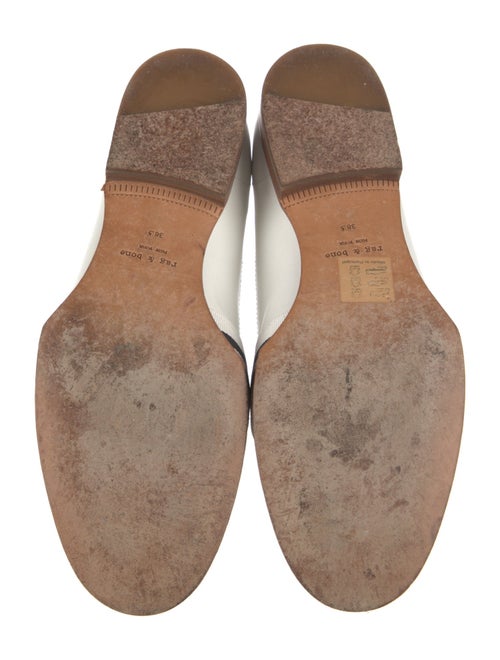 Rag & Bone Leather Striped Loafers