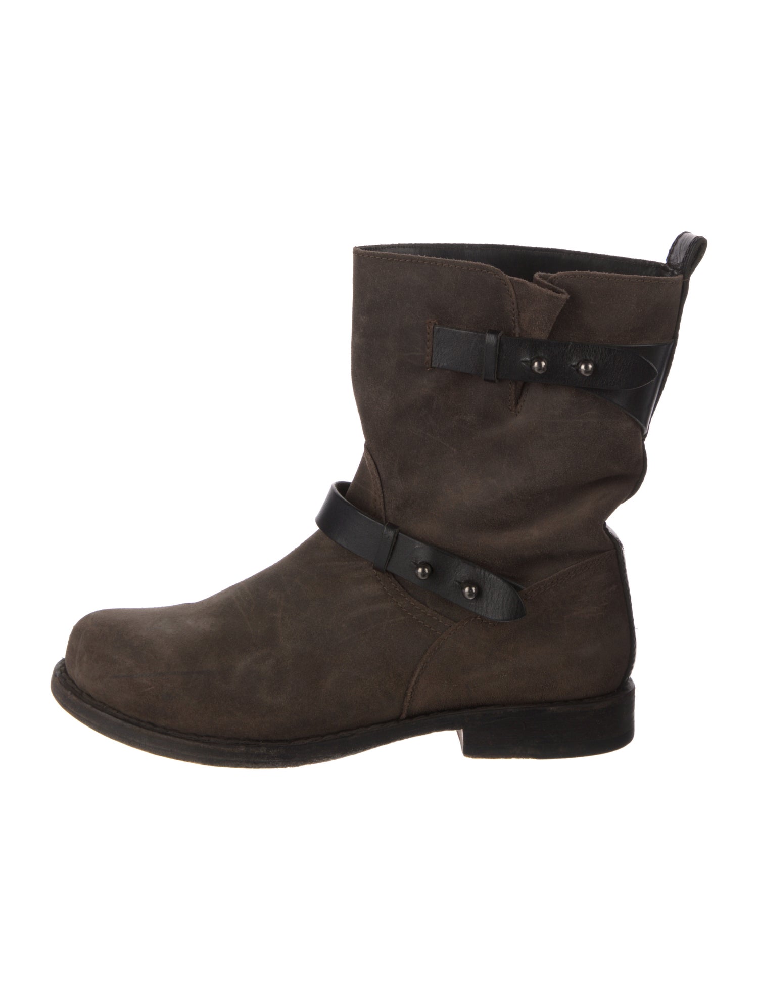 Rag & Bone Leather Moto Boots