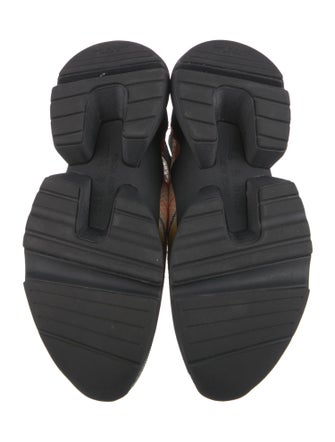 Rag & Bone Printed Embroidered Accent Chunky Sneakers