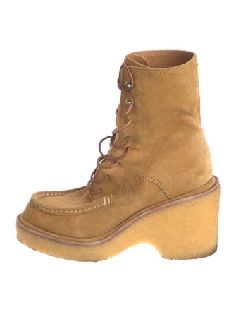 Rag & Bone Suede Lace-Up Boots