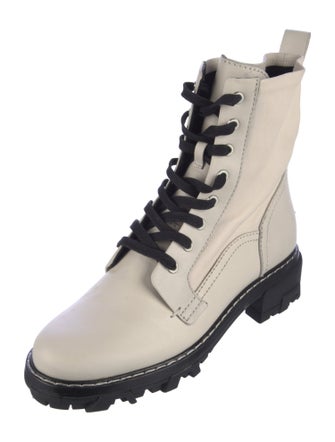 Rag & Bone Leather Combat Boots