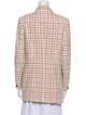 Rag & Bone Virgin Wool Plaid Print Blazer