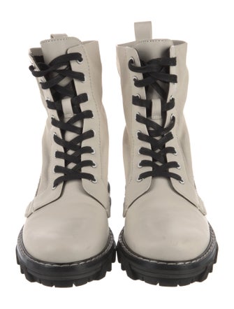 Rag & Bone Leather Combat Boots