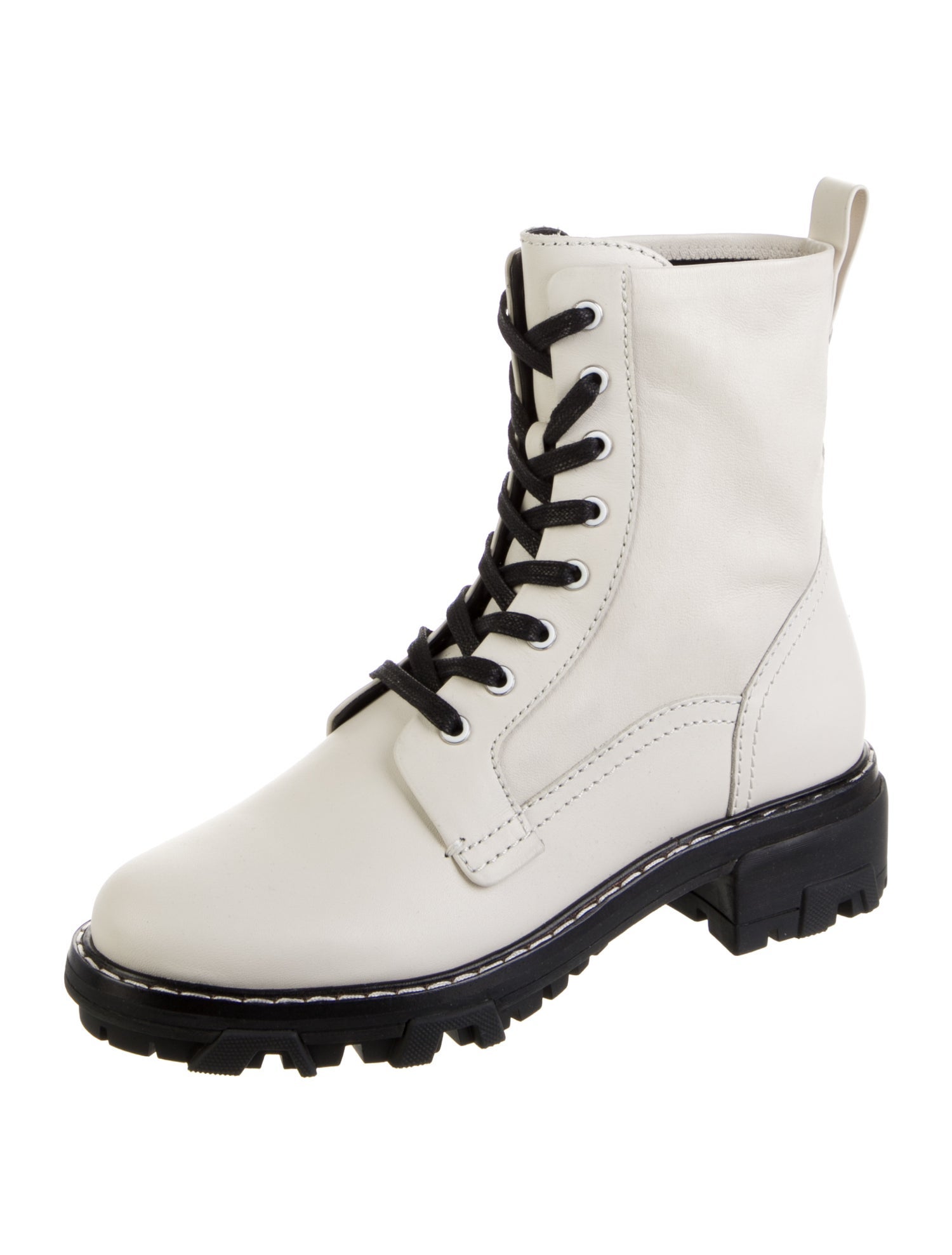 Rag & Bone Leather Combat Boots