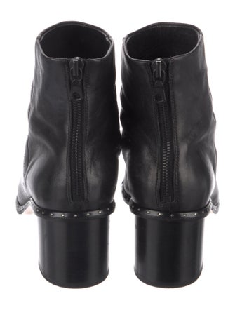Rag & Bone Leather Studded Accents Boots