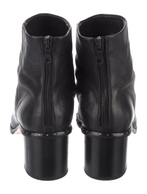 Rag & Bone Leather Studded Accents Boots
