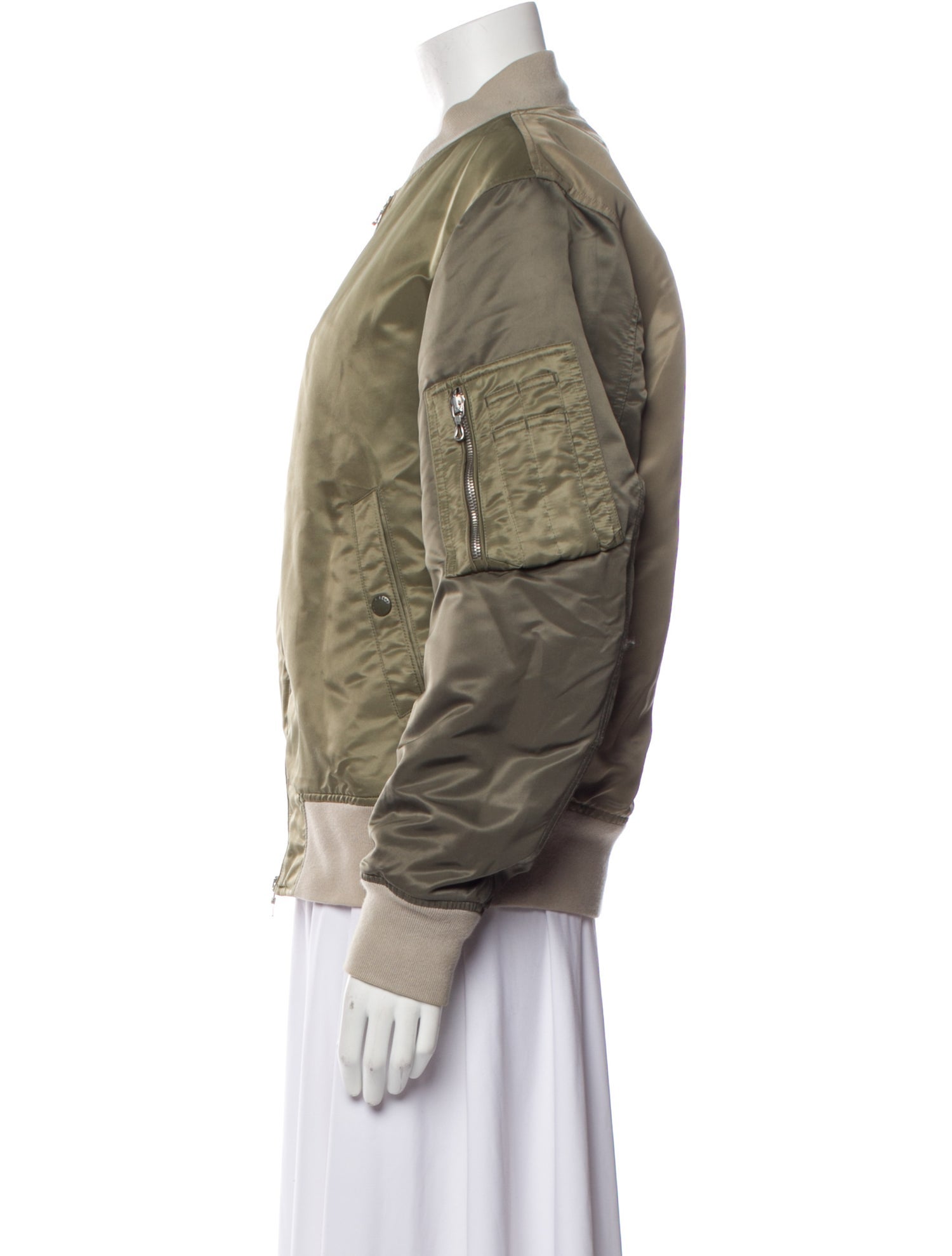 Rag & Bone Nylon Bomber Jacket