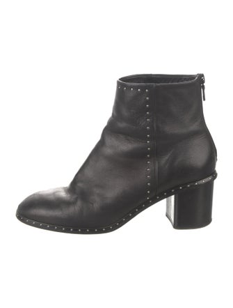 Rag & Bone Leather Studded Accents Boots