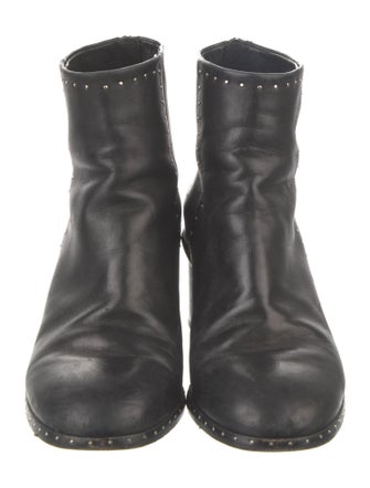 Rag & Bone Leather Studded Accents Boots
