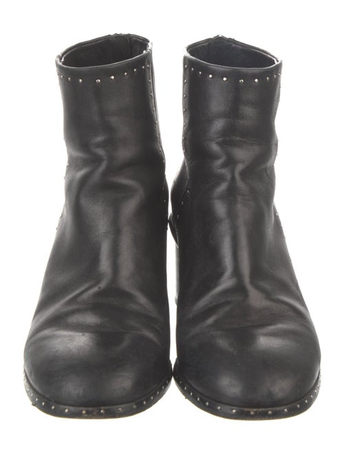 Rag & Bone Leather Studded Accents Boots