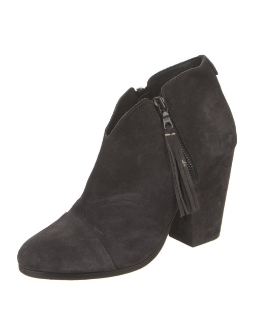 Rag & Bone Suede Tassel Accents Boots
