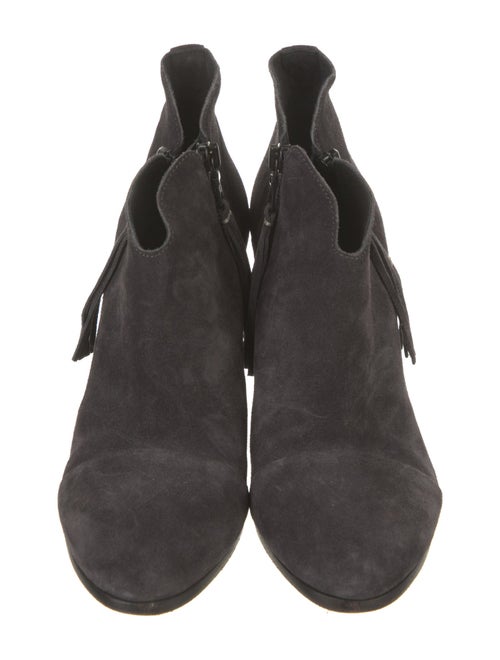 Rag & Bone Suede Tassel Accents Boots