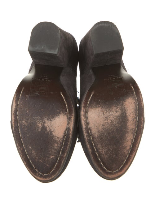 Rag & Bone Suede Tassel Accents Boots