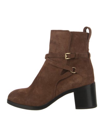 Rag & Bone Suede Moto Boots