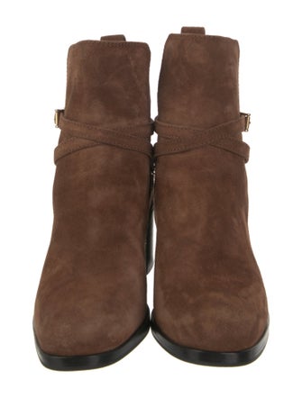 Rag & Bone Suede Moto Boots