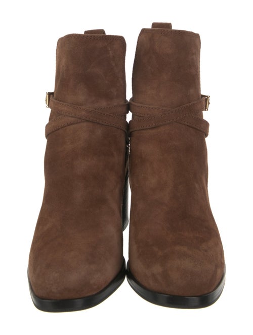 Rag & Bone Suede Moto Boots