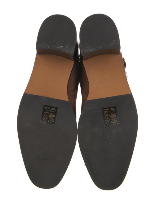 Rag & Bone Suede Moto Boots