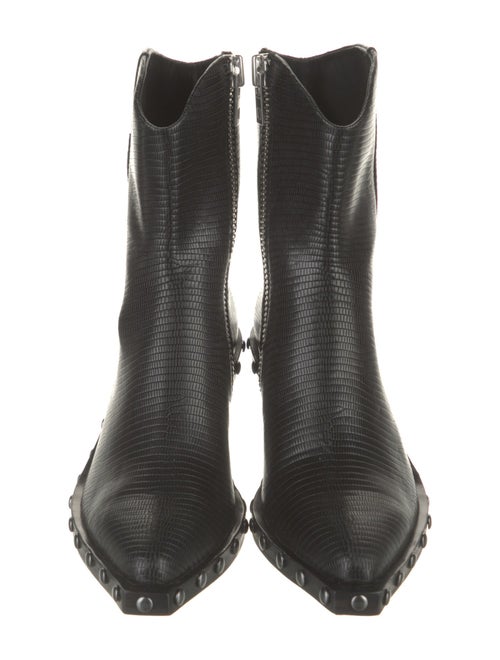 Rag & Bone Leather Studded Accents Western Boots