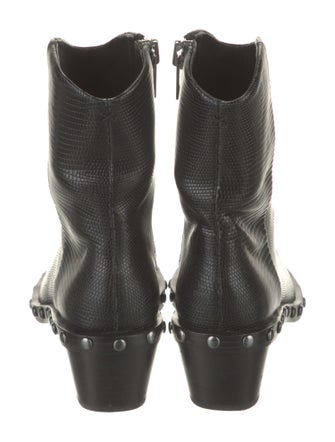 Rag & Bone Leather Studded Accents Western Boots