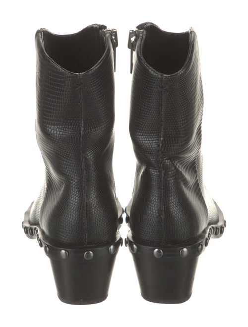 Rag & Bone Leather Studded Accents Western Boots