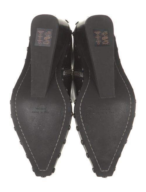 Rag & Bone Leather Studded Accents Western Boots