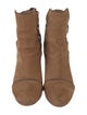 Rag & Bone Suede Leather Trim Embellishment Boots