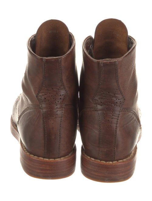 Rag & Bone Leather Printed Combat Boots