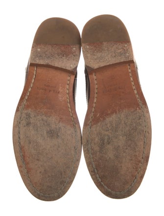 Rag & Bone Leather Printed Combat Boots