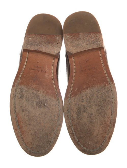 Rag & Bone Leather Printed Combat Boots