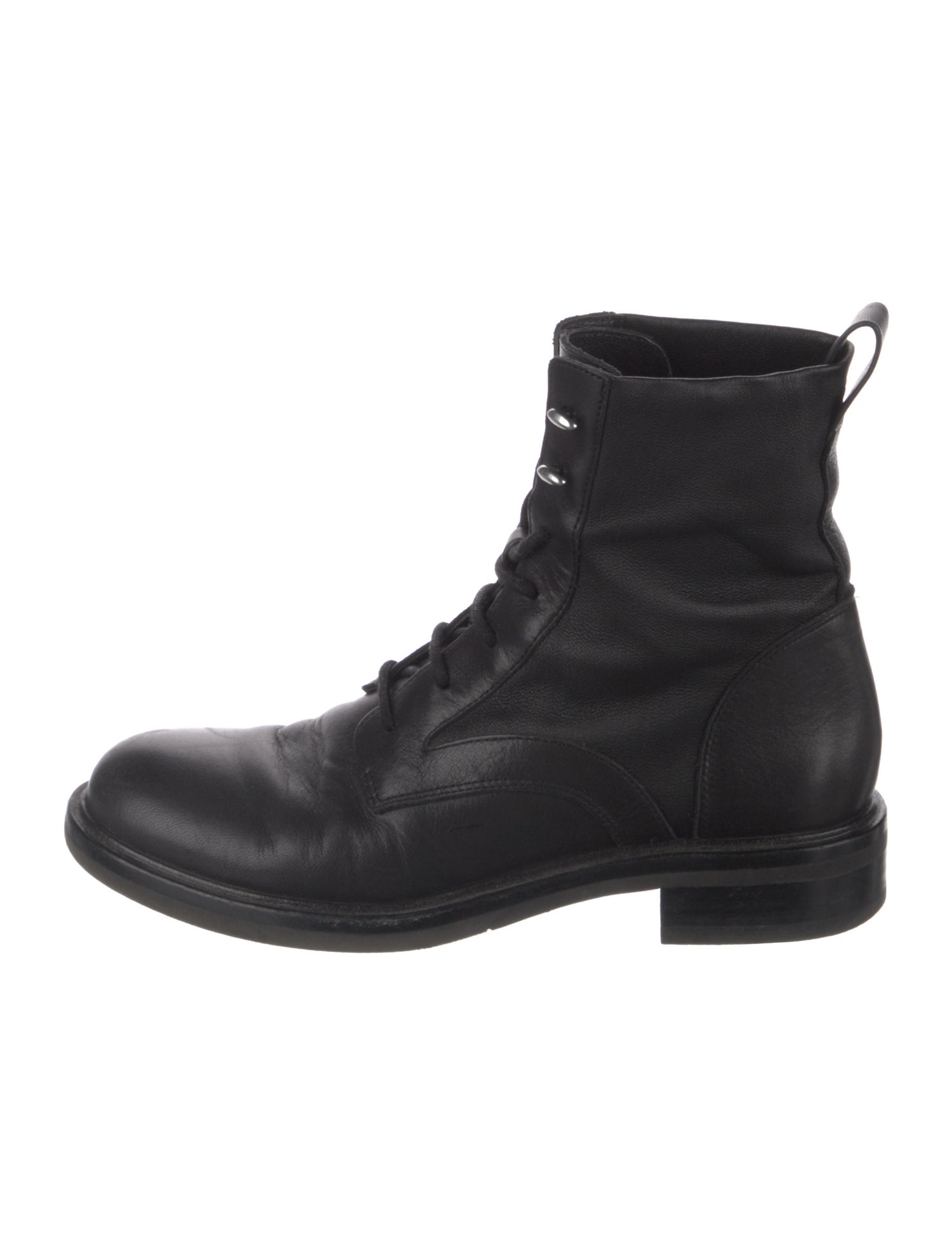 Rag & Bone Leather Combat Boots