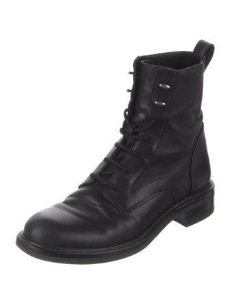 Rag & Bone Leather Combat Boots