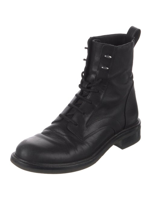 Rag & Bone Leather Combat Boots