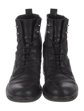 Rag & Bone Leather Combat Boots