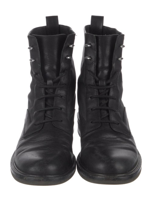 Rag & Bone Leather Combat Boots