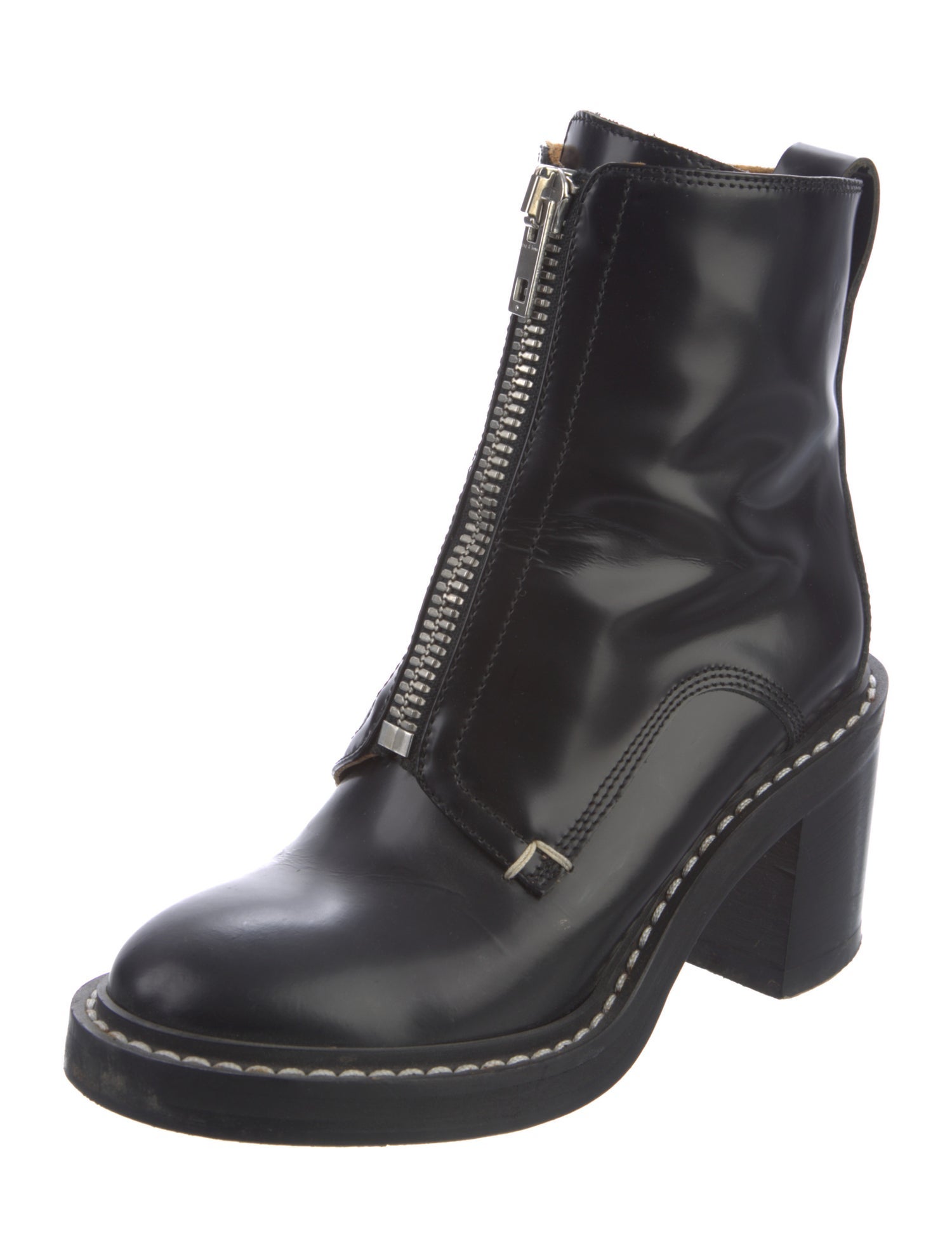 Rag & Bone Leather Combat Boots