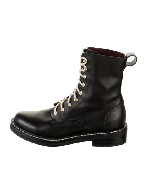 Rag & Bone Leather Combat Boots