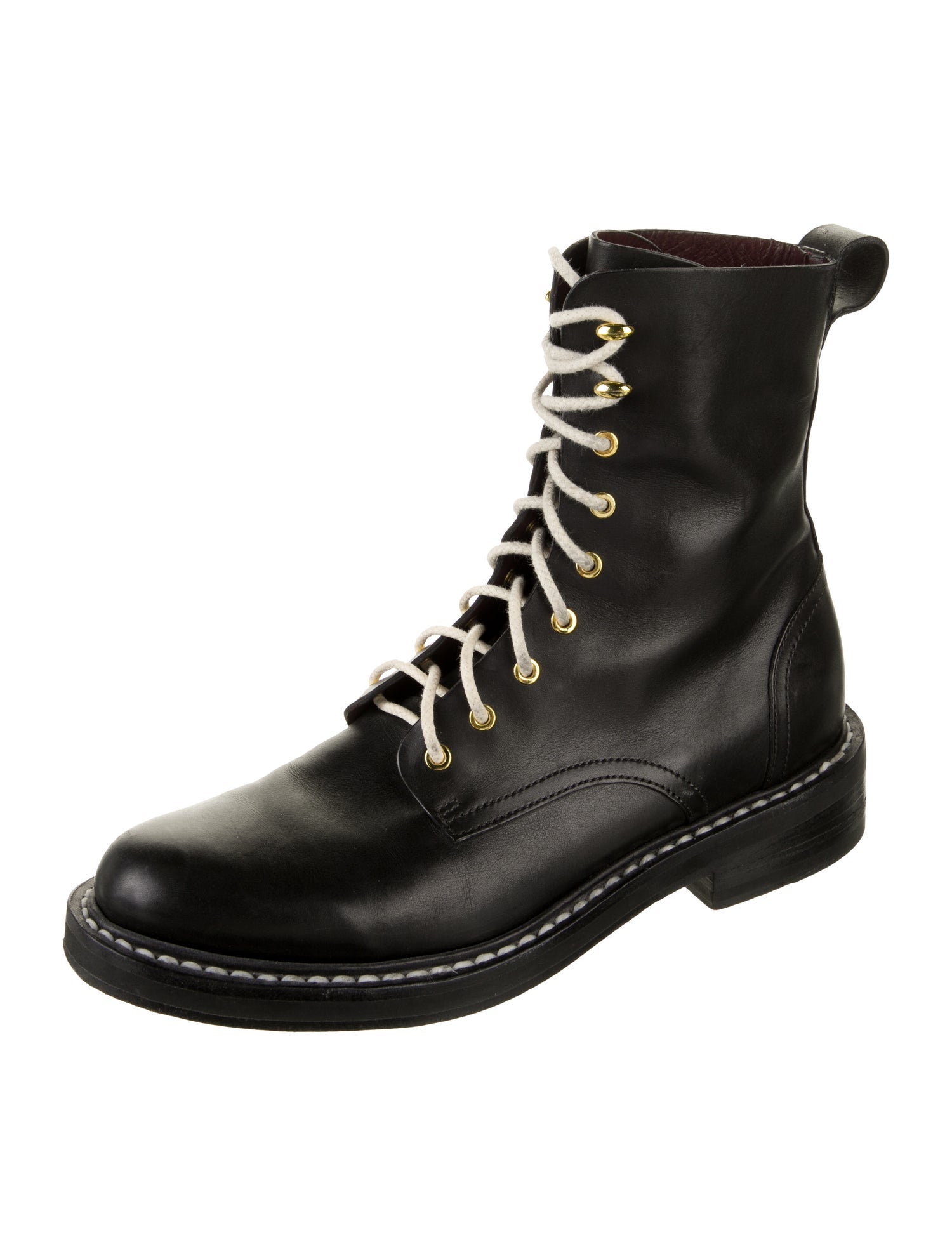 Rag & Bone Leather Combat Boots