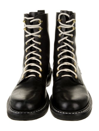 Rag & Bone Leather Combat Boots