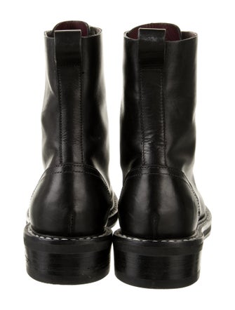Rag & Bone Leather Combat Boots