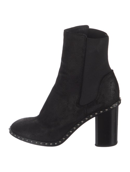 Rag & Bone Suede Studded Accents Sock Boots