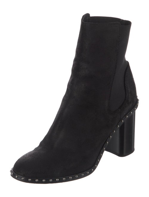 Rag & Bone Suede Studded Accents Sock Boots