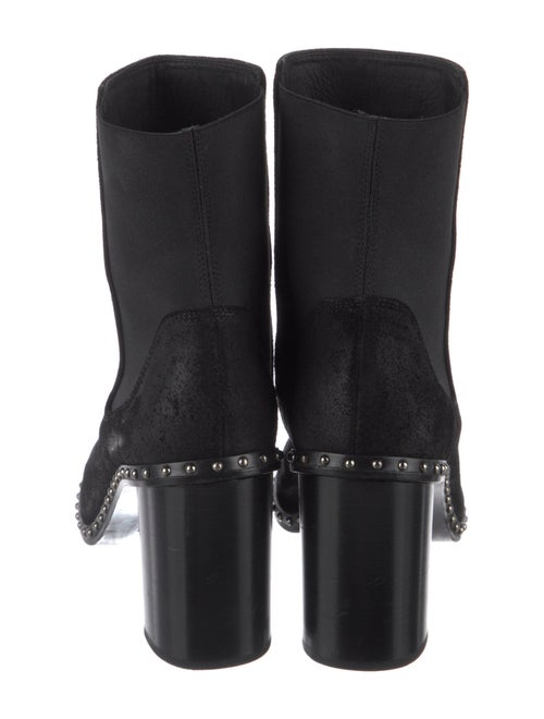 Rag & Bone Suede Studded Accents Sock Boots
