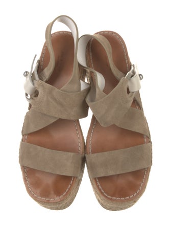 Rag & Bone Suede Braided Accents Espadrilles