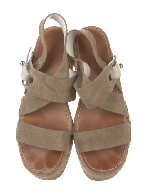 Rag & Bone Suede Braided Accents Espadrilles